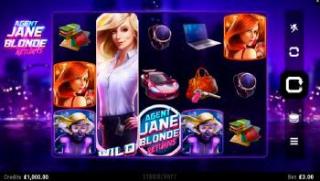 Agent Jane Blone Returns Slot SCreenshot