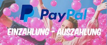 PayPal und Luftballons