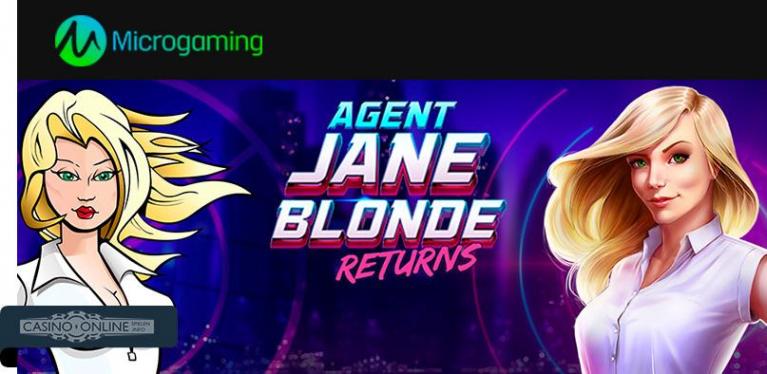 Agent Jane Blone Returns Slot von Microgaming