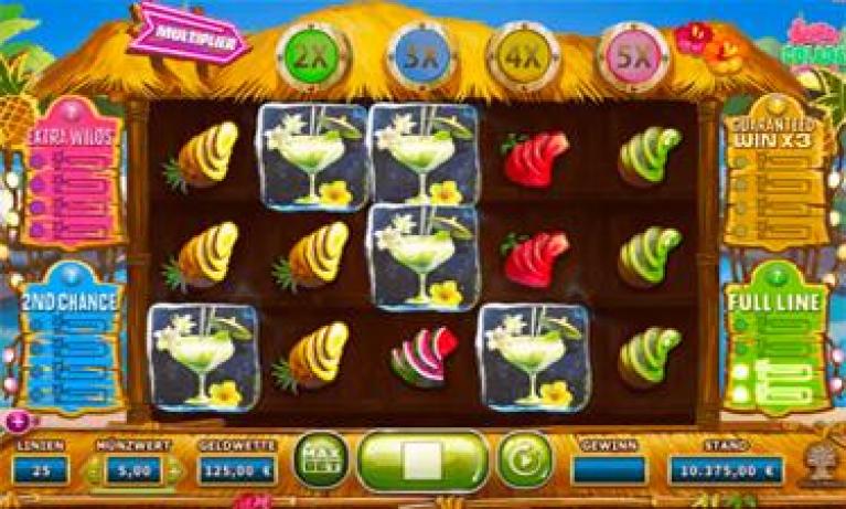 Spina Colada Spielautomat Slot